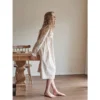 S078c6fc8f04c49cfa4e3940382963a66D.webp Back view of vintage pink floral nightgown with gathered sleeves