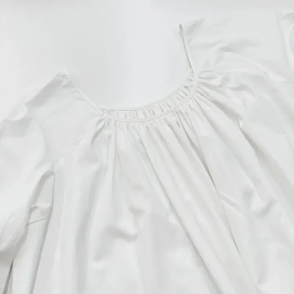 Vintage Flared Sleeve Sleep Dress – Loose Flowing Long nightgown