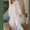 Sf08a053b0851425684703aecb19ede7fX.webp Handmade Vintage Victorian Lace Cotton Gown – Victorian Inspired Ankle-Length Nightgown